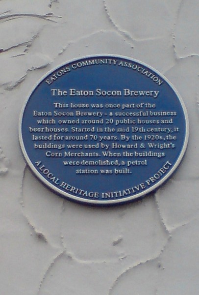 File:Plaque - Eaton Socon Brewery - geograph.org.uk - 1386049.jpg