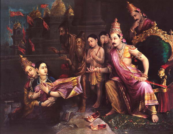 Sita taken to the earth by her mother - Parallels between Persephone and Sita