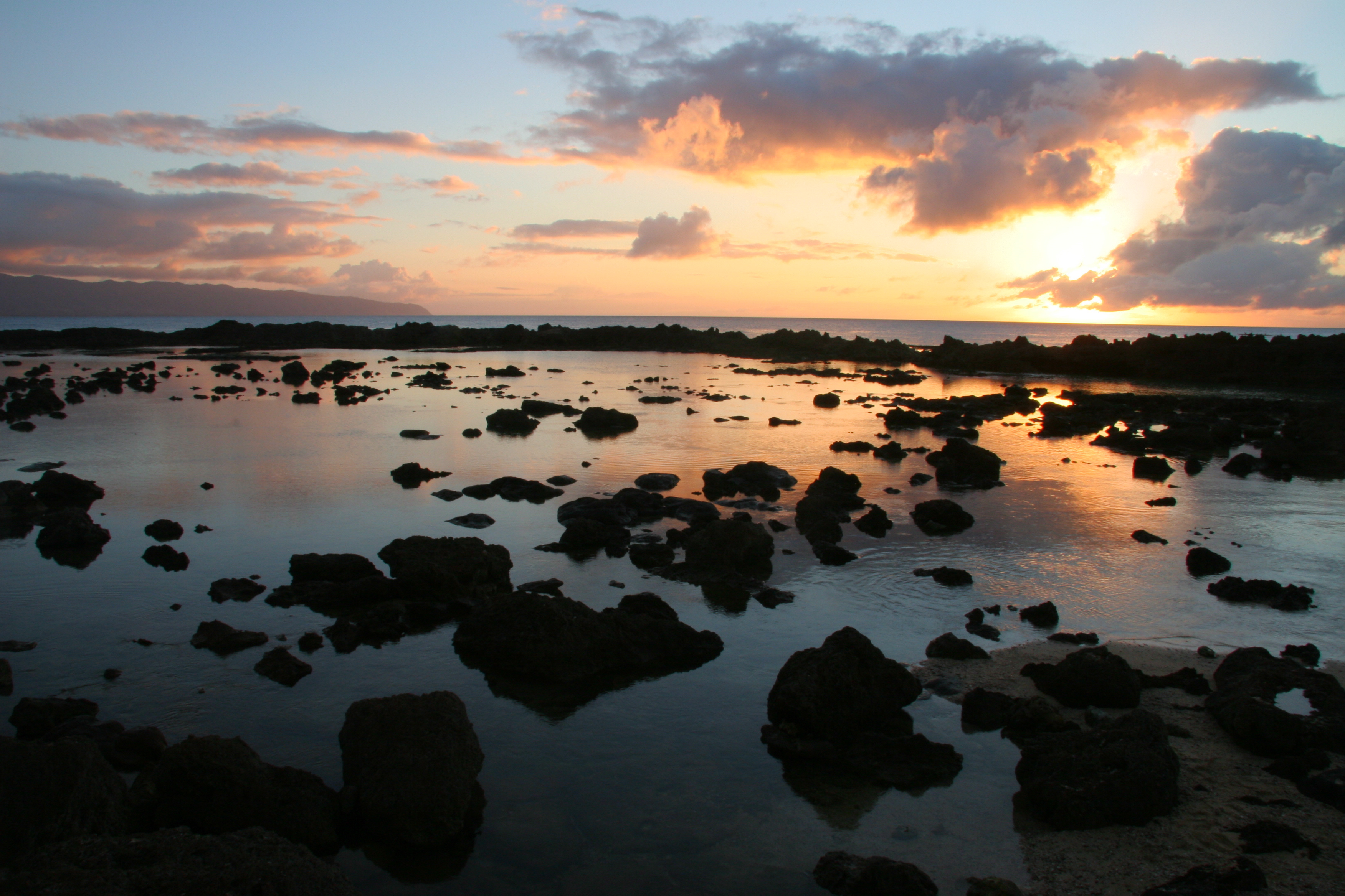 Sunset Pictures Of Hawaii Beaches