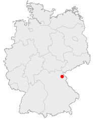 Kart over Wunsiedel