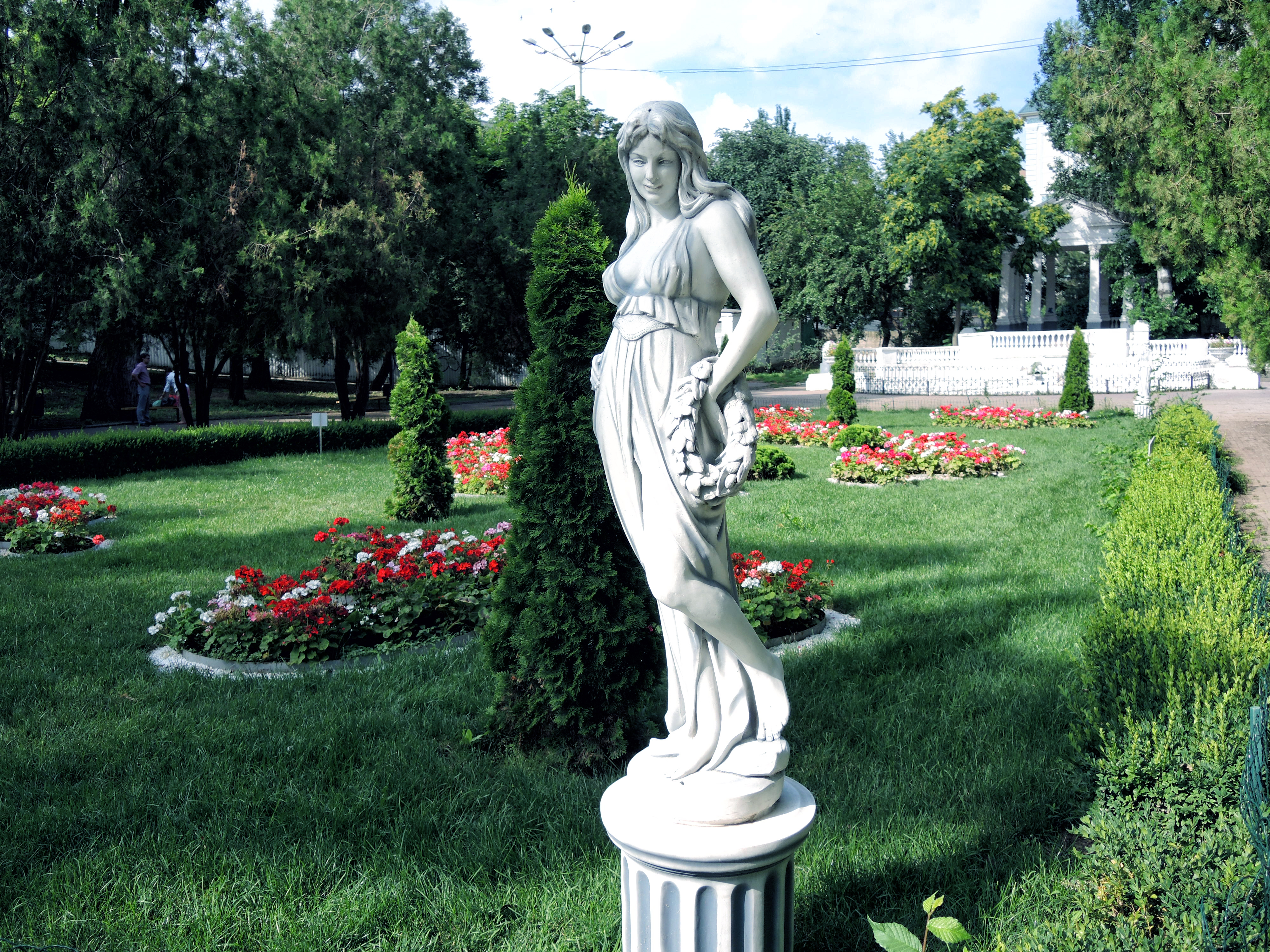 скульптура горько в парке горького