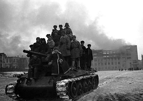 В освобожденном Воронеже. 25 января 1943 г.