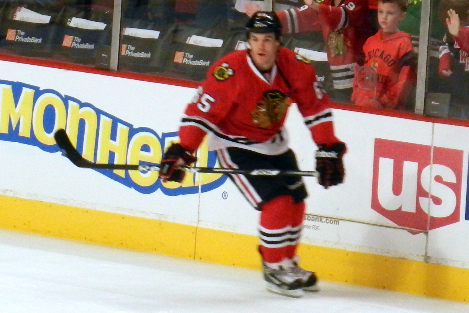 andrew shaw first nhl goal