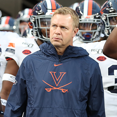 Bronco Mendenhall (at Pitt, 2019)