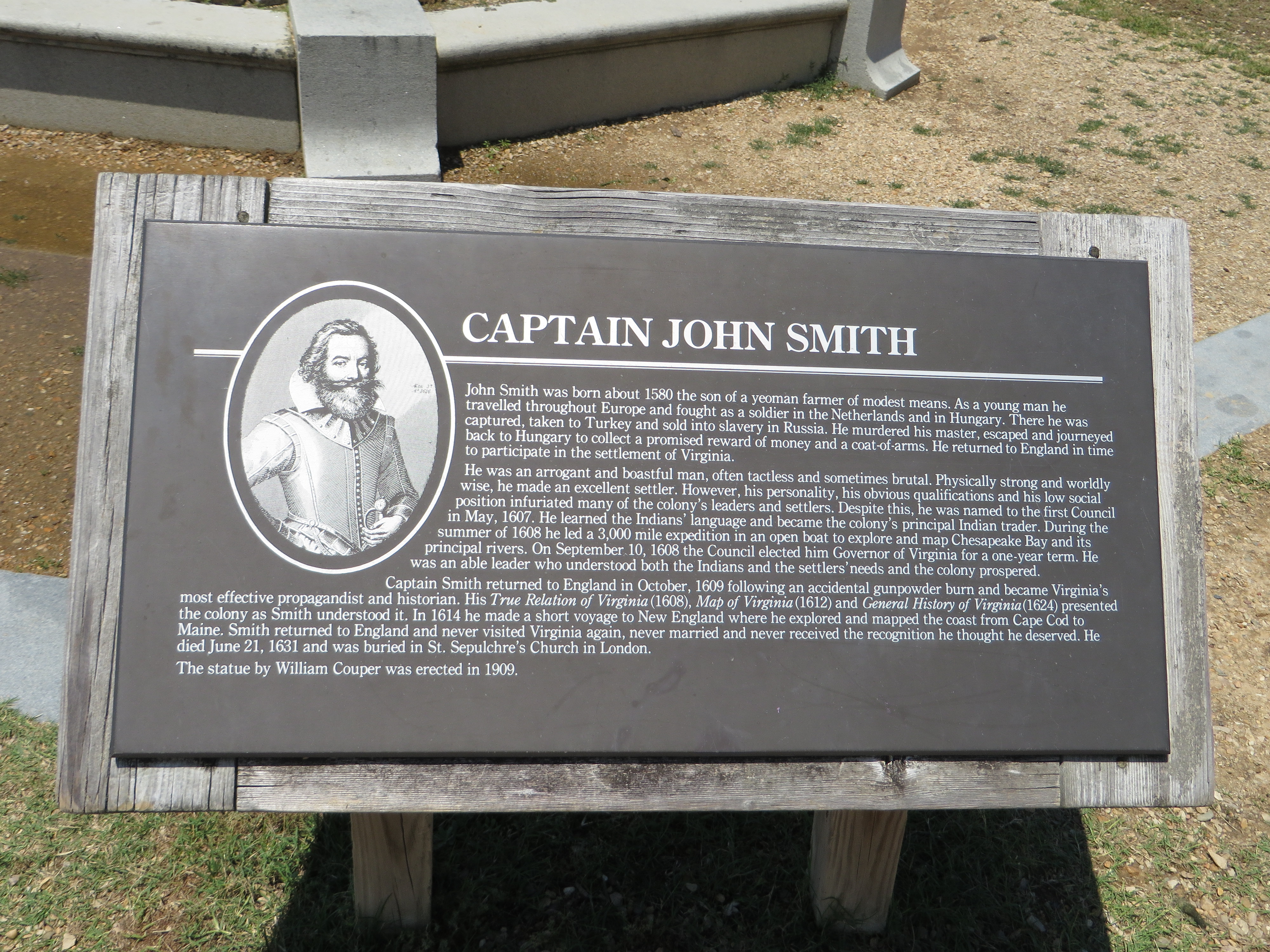 Captain John Smith - Historic Jamestowne Part of Colonial National  Historical Park (U.S. National Park Service)