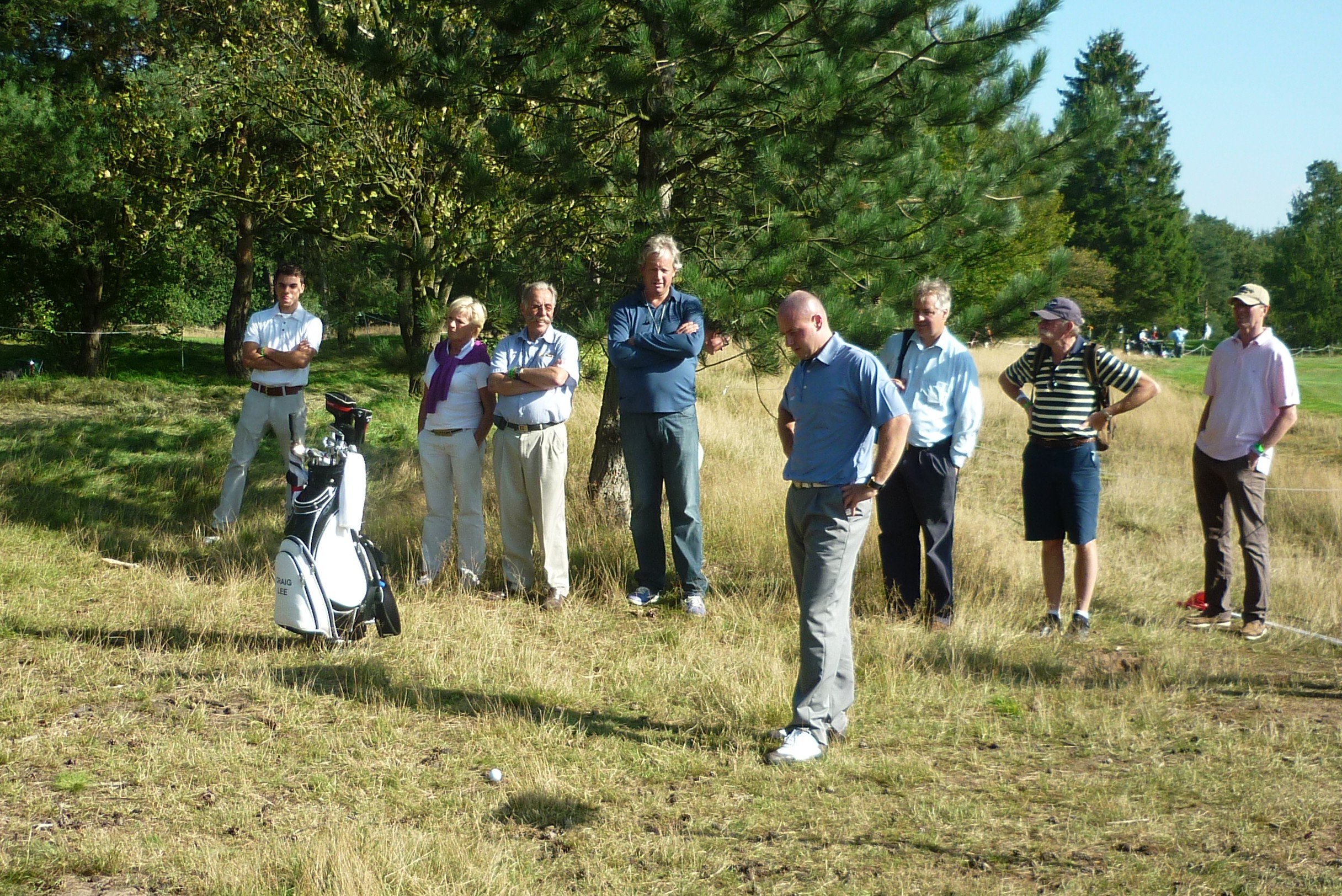 Lee at the 2012 [[KLM Open]]