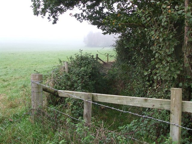 File:Ditch near Pitchcott - geograph.org.uk - 261984.jpg