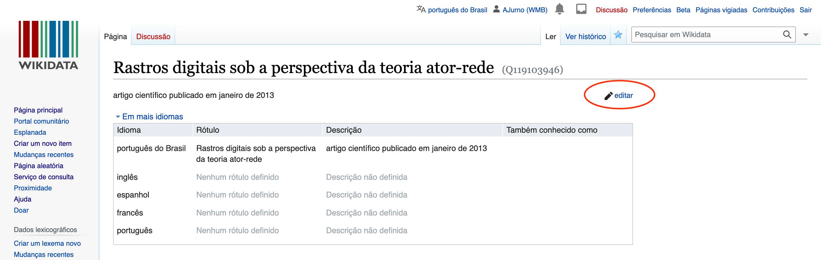 Ajuda:Editando em uma Wiki - Wikiversidade