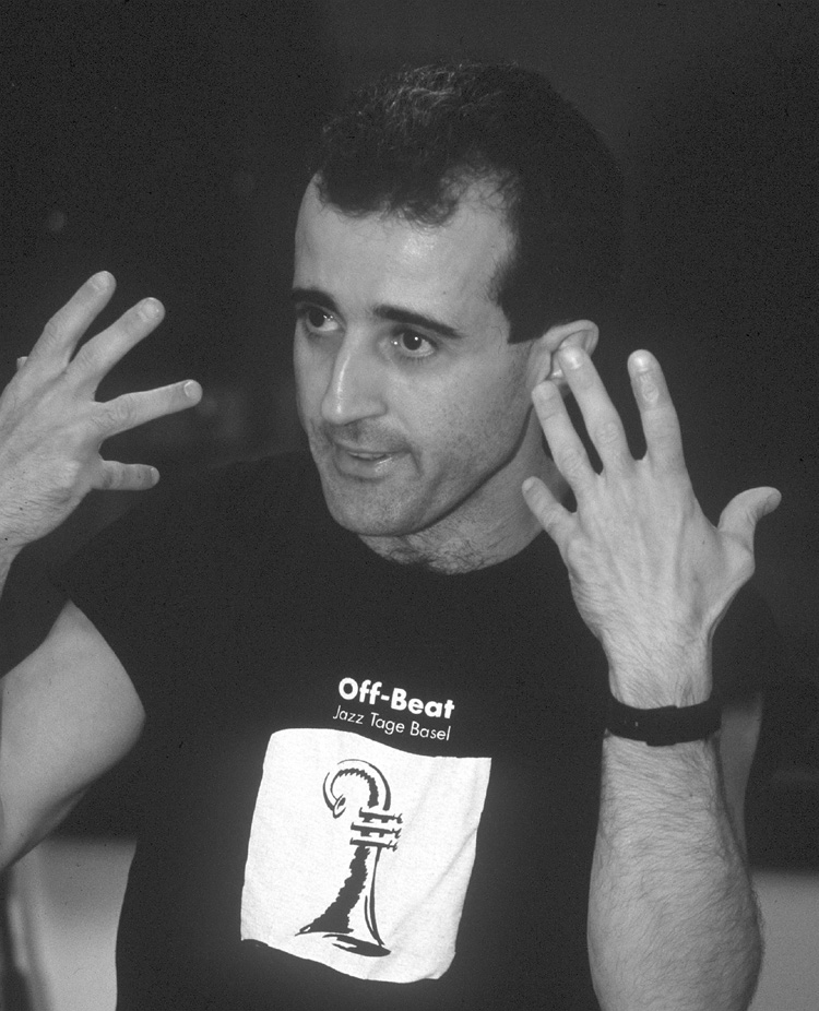 Previte during a rehearsal in Moscow, 1991, photo by Mikhail Evstafiev