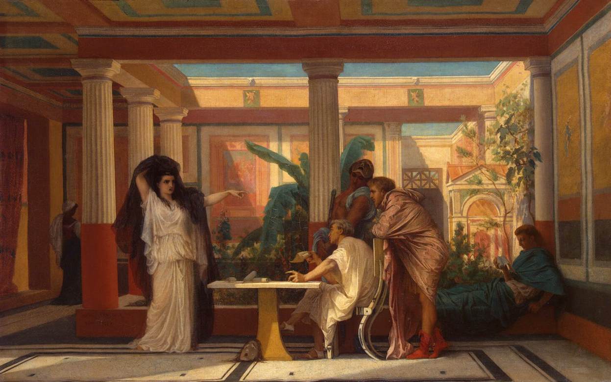 Gustave Boulanger theatrical rehearsal painting