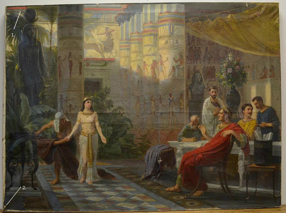 Julius Caesar and Cleopatra - Wikidata