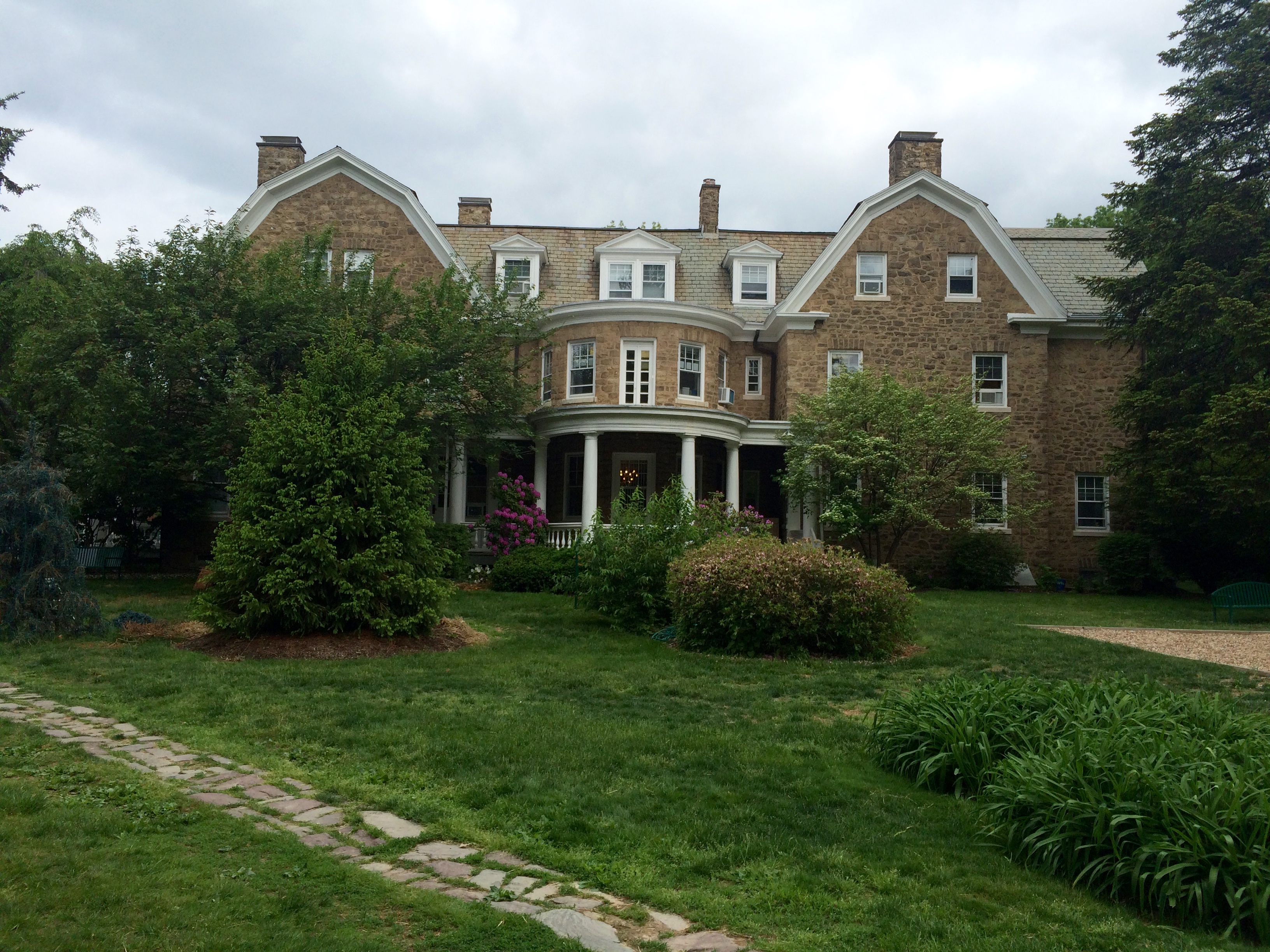 Libbey's Princeton home, Thanet Lodge, also known as Greenholm, built in 1902, now home to the [[Lewis School of Princeton