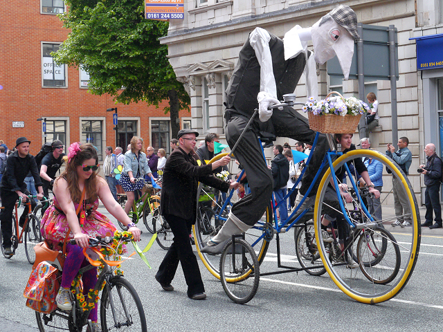 Manchester Day, Greater Manchester Cyclists - geograph.org.uk - 3498730