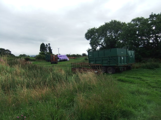 File:Purple wrapped hay near Newby - geograph.org.uk - 5499441.jpg