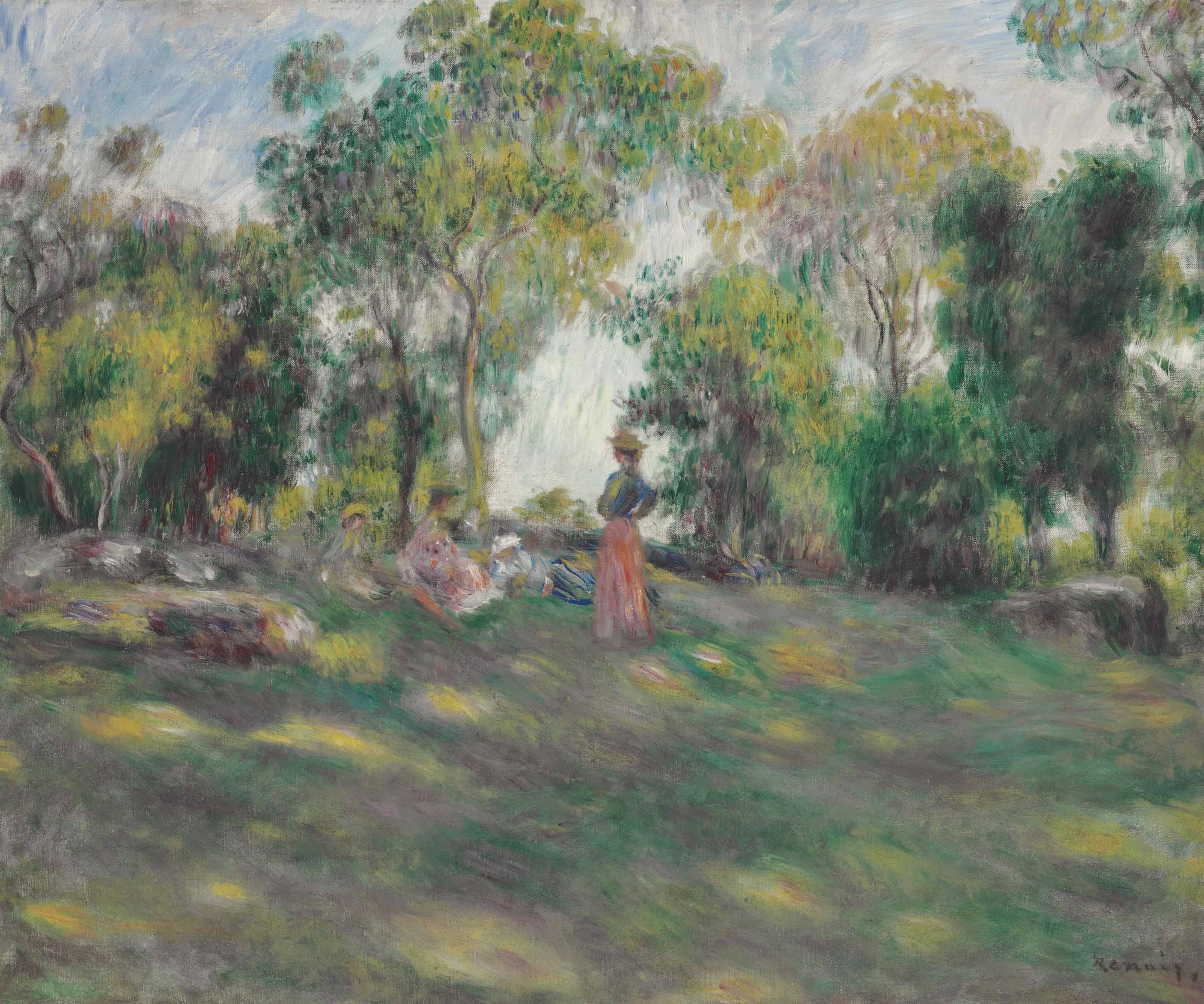File:Renoir - Paysage avec figures, circa 1890.jpg - Wikimedia Commons
