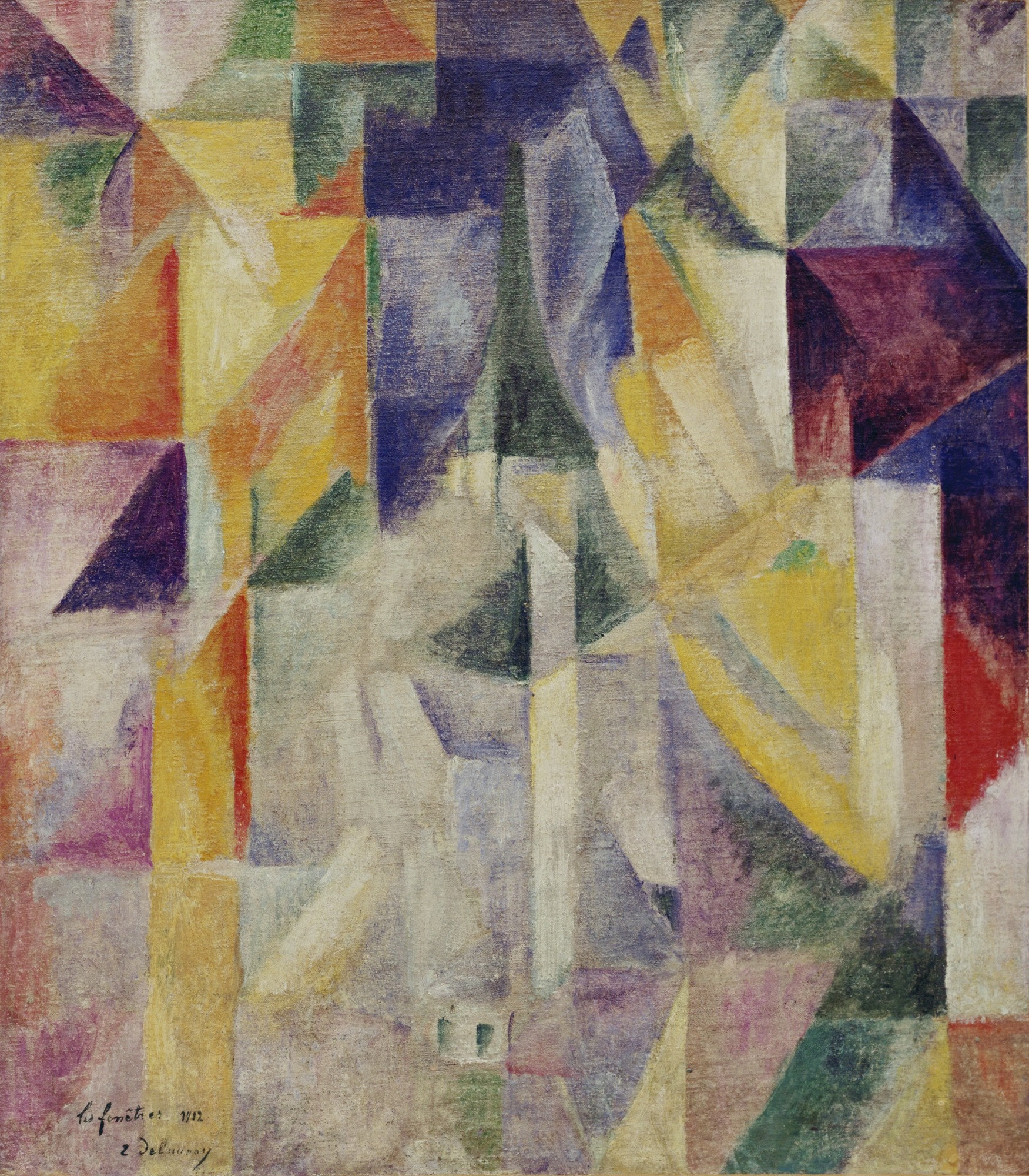 Робер Делоне, "Окна", 1912