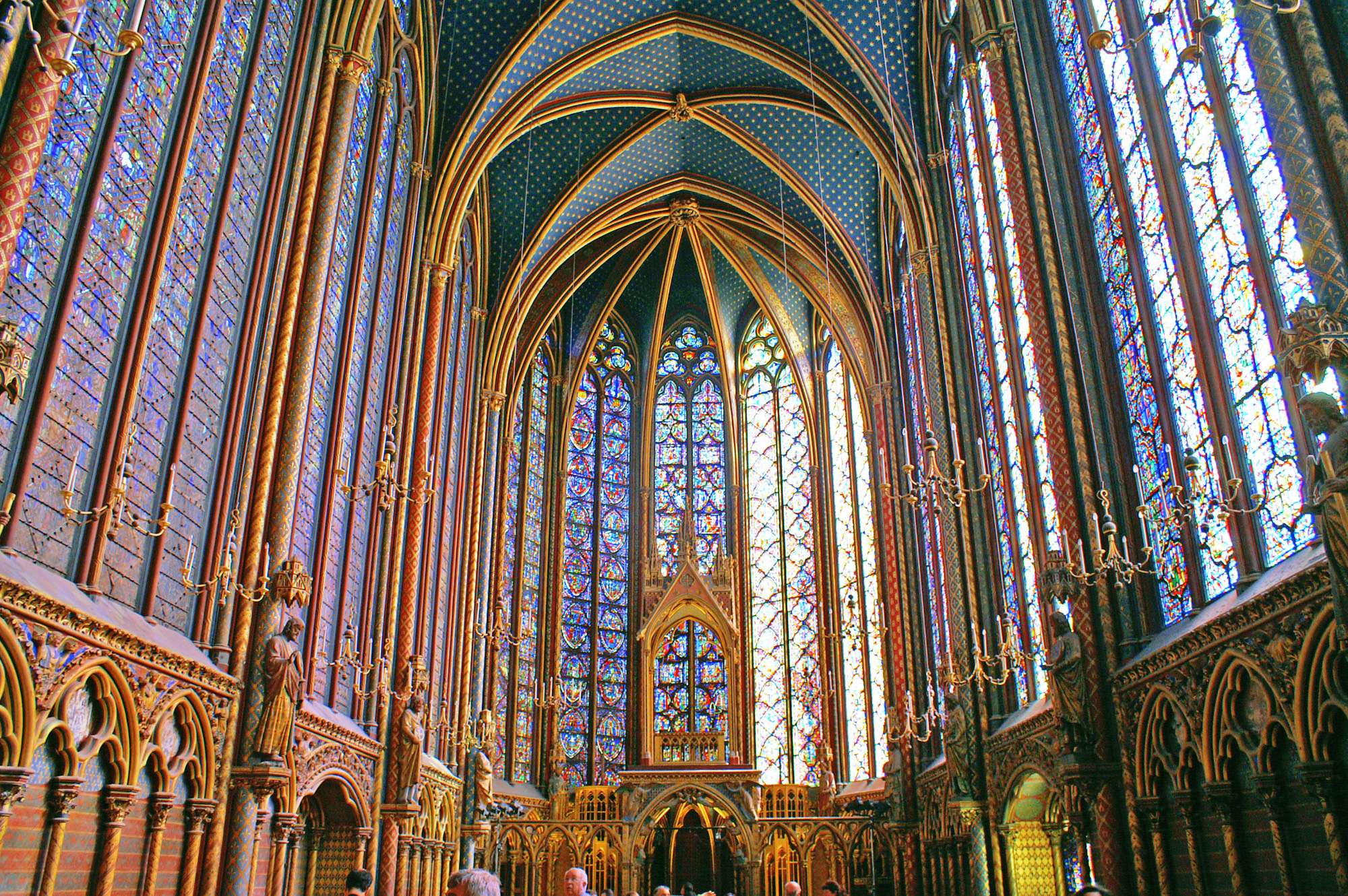 File Sainte Chapelle Upper Level jpg Wikipedia