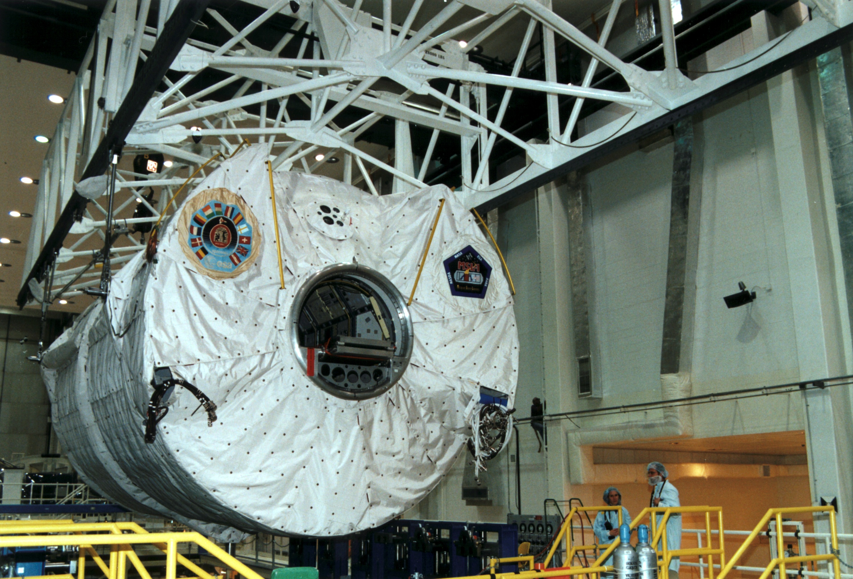 Спейслэб. Spacelab СПБ. Проект NASA 2000. Spacelab Construction.