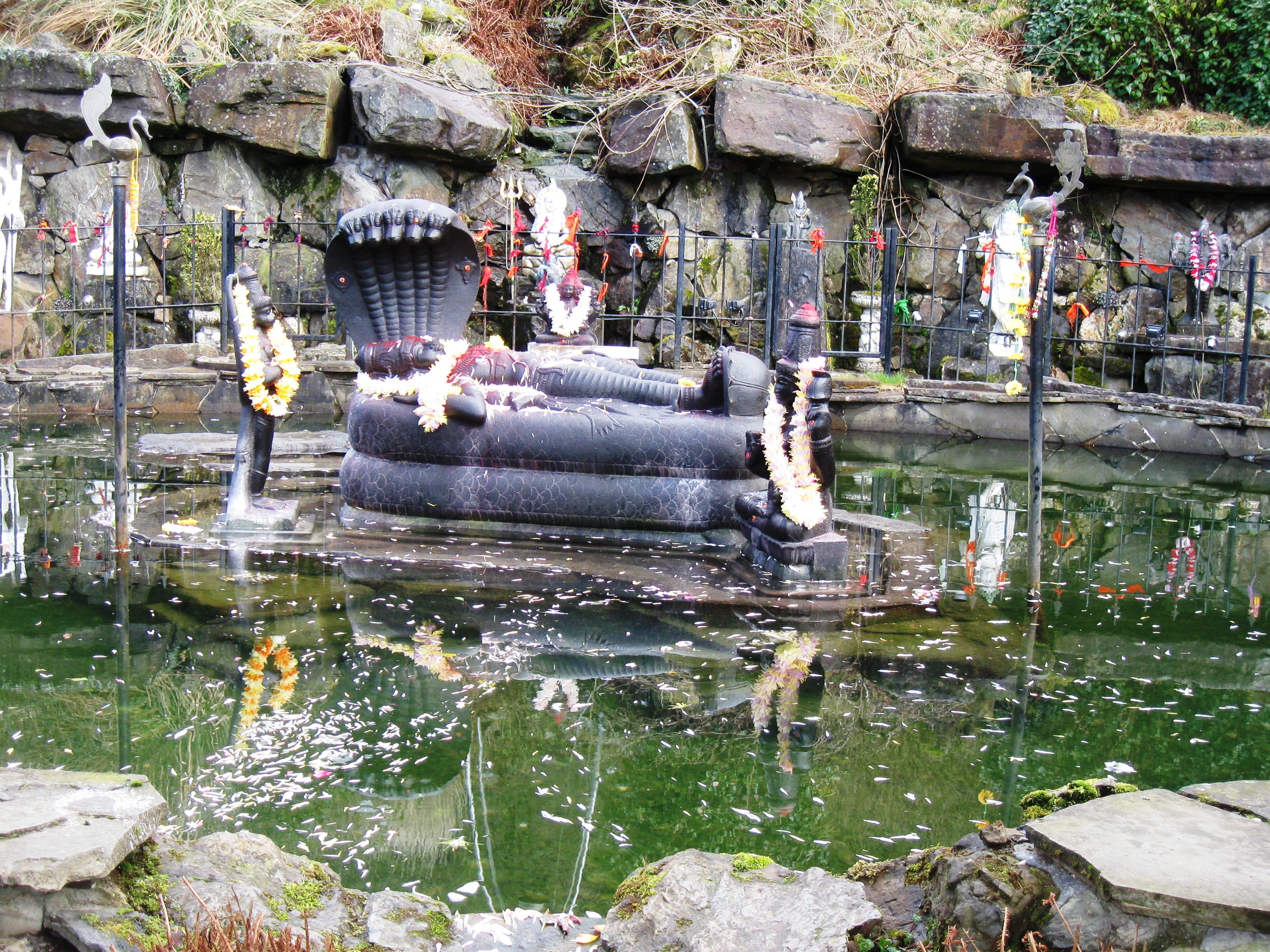 The Sri Ranganatha Temple at Skanda Vale%2C Wales%2C UK