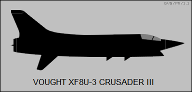 File:Vought F8U-3 Crusader III side view PD.png