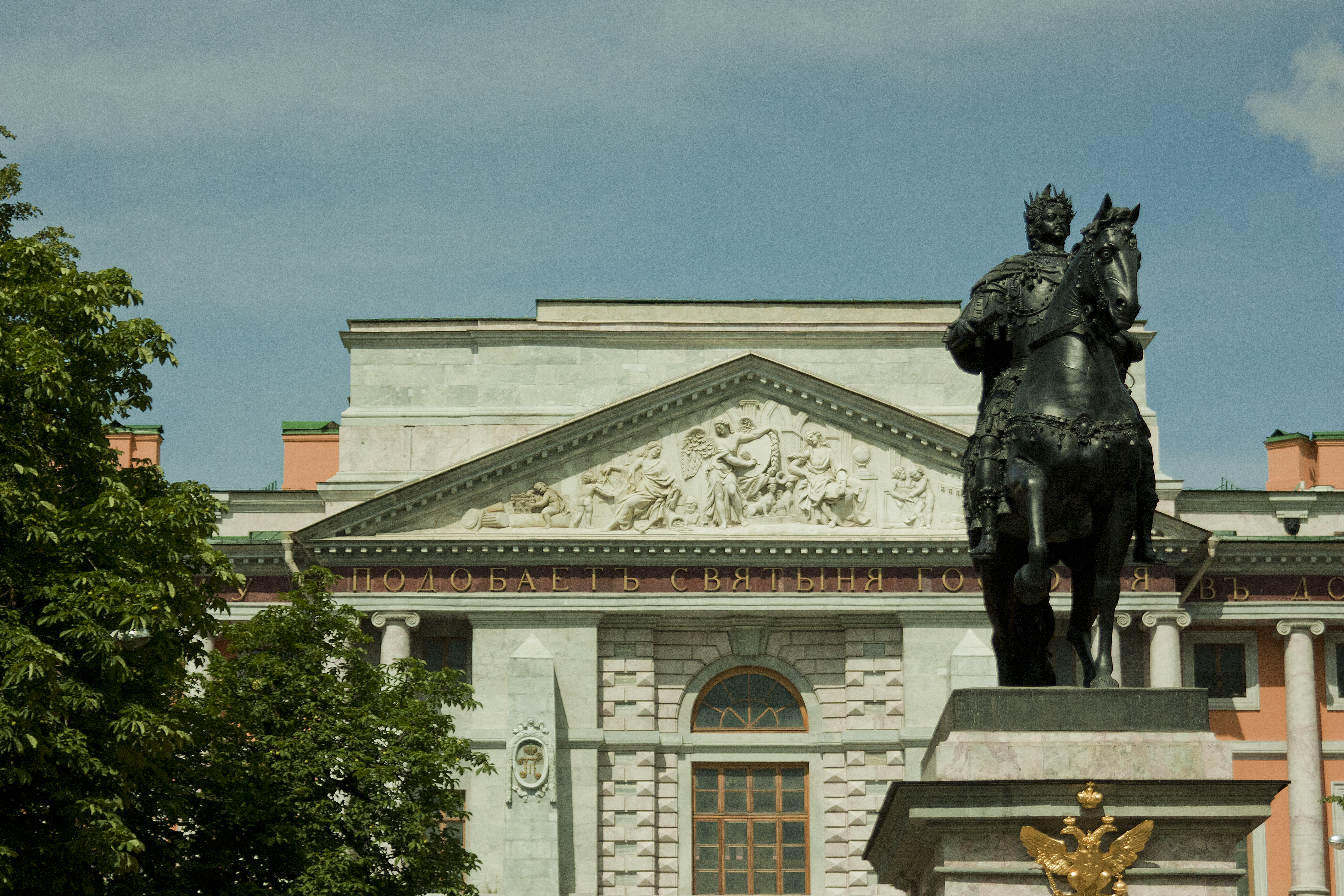 памятник петру 1 в санкт петербурге у михайловского замка