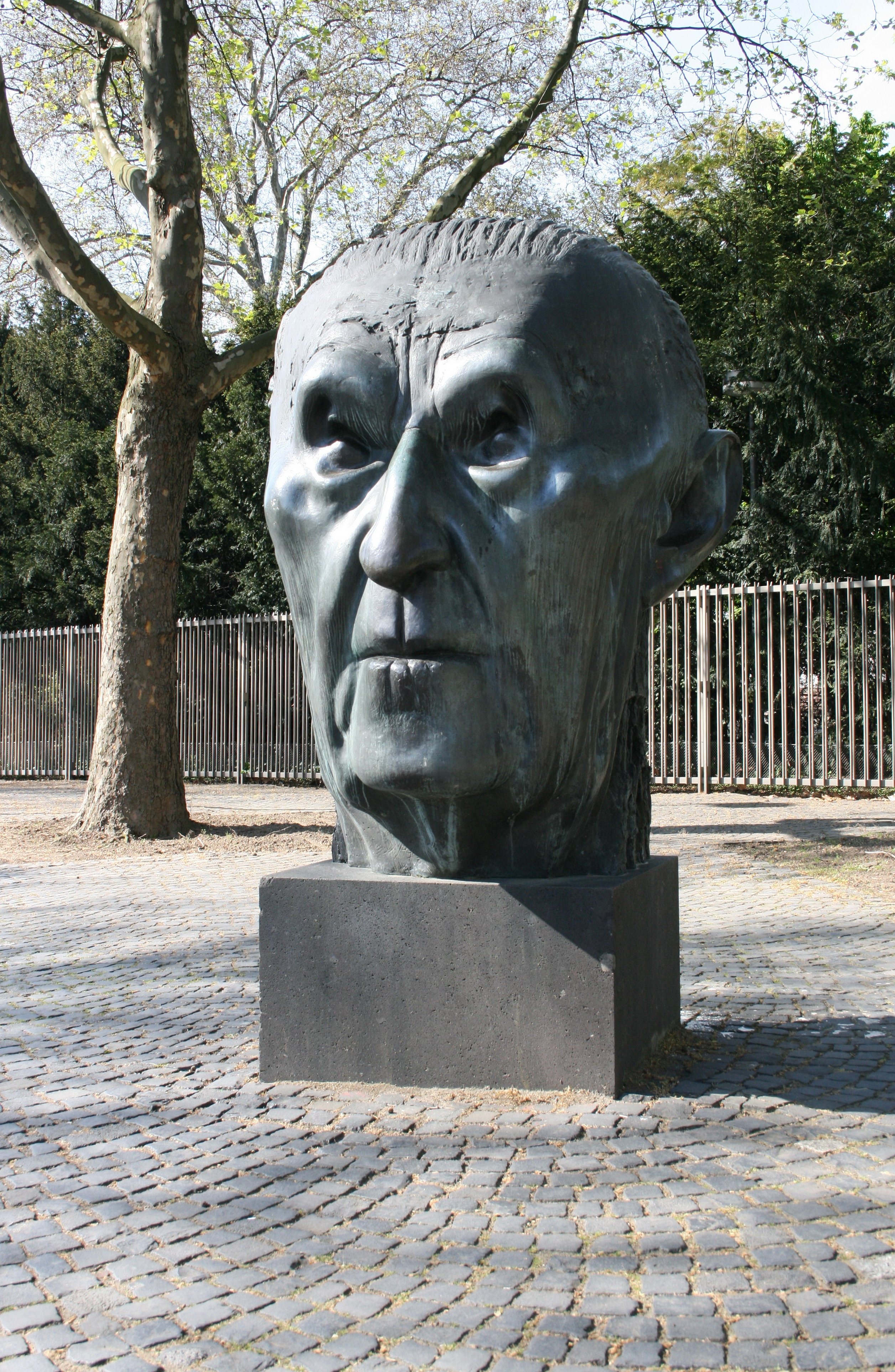 Bonn, Germany: Konrad Adenauer head (first chancellor of the Federal Republic of Germany from 1949 t...