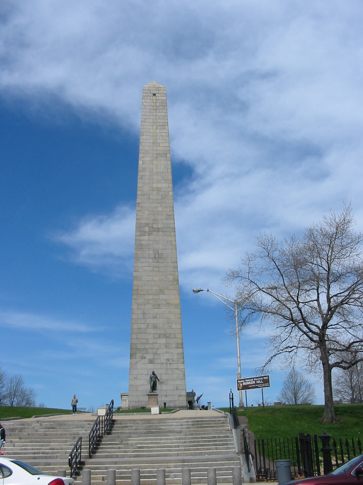 bunker hill monument stairs clipart