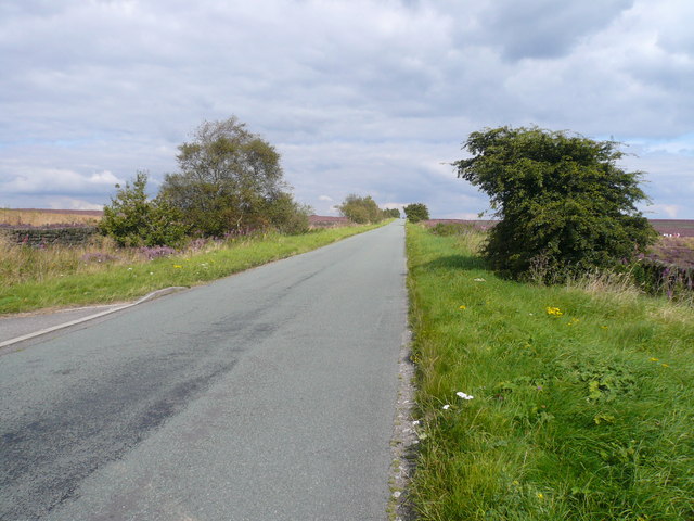 File:Chesterfield Road crosses Beeley Moor - geograph.org.uk - 539698.jpg