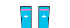 Kit socks Sagan Tosu 2011 - 2012 HOME FP.png