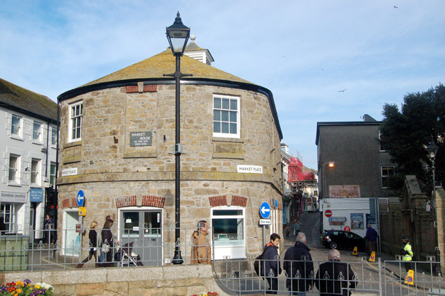 File:Looking north at Market Place, St Ives - geograph.org.uk - 1702963.jpg