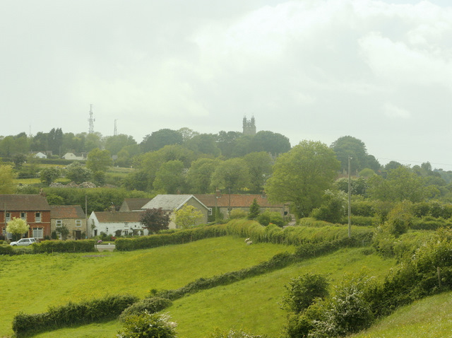 File:Looking west near the end of Dundry Lane - geograph.org.uk - 1324299.jpg