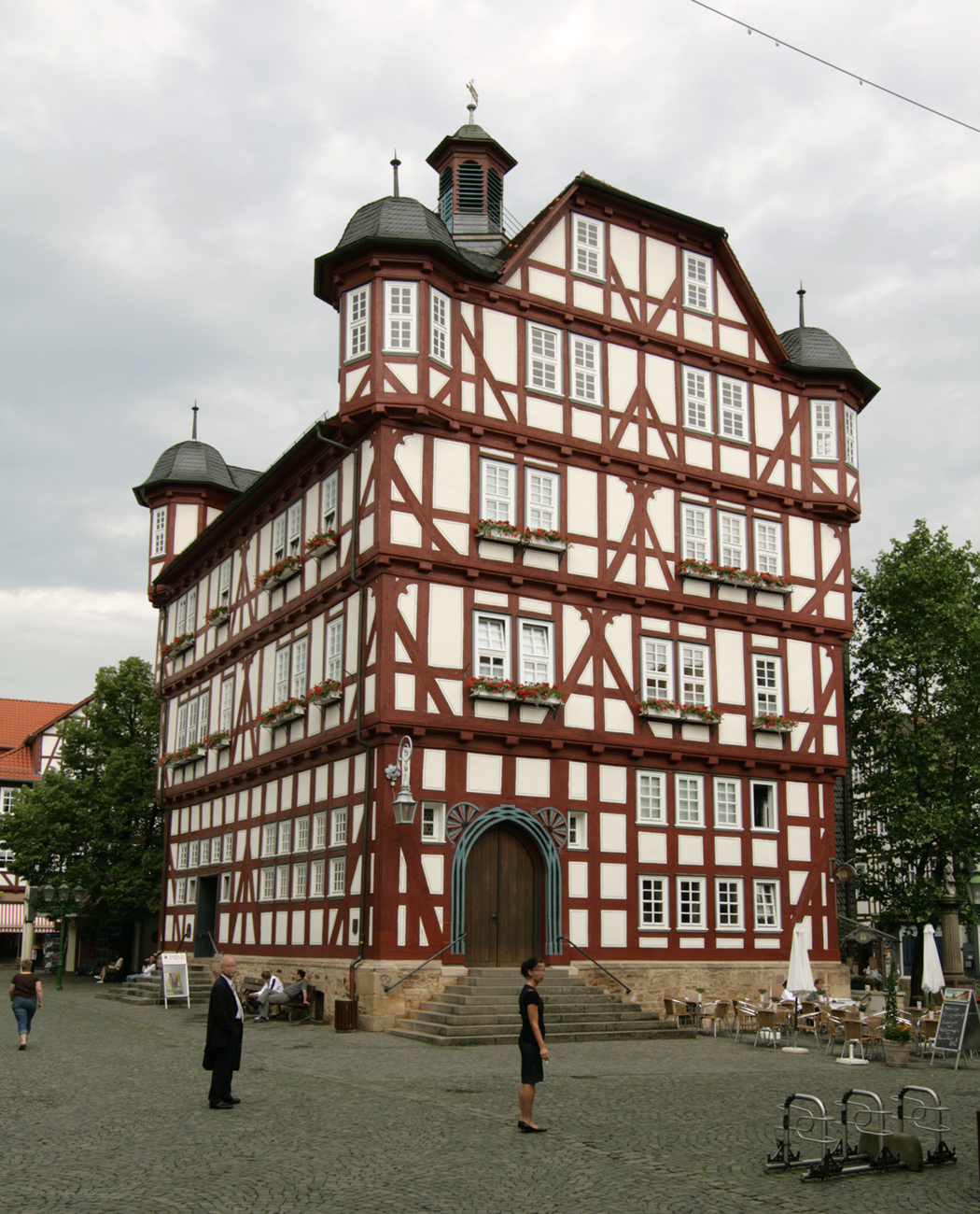 Town hall, Melsungen, Hesse. Built 1554.