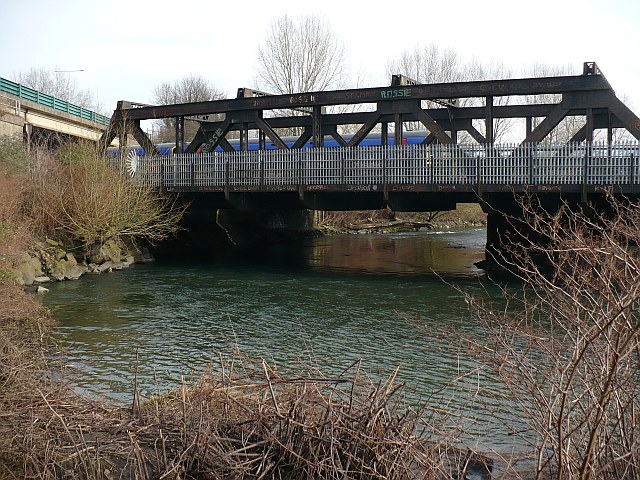 File:Road bridge, Rail bridge and the Ebbw River - geograph.org.uk - 1158696.jpg