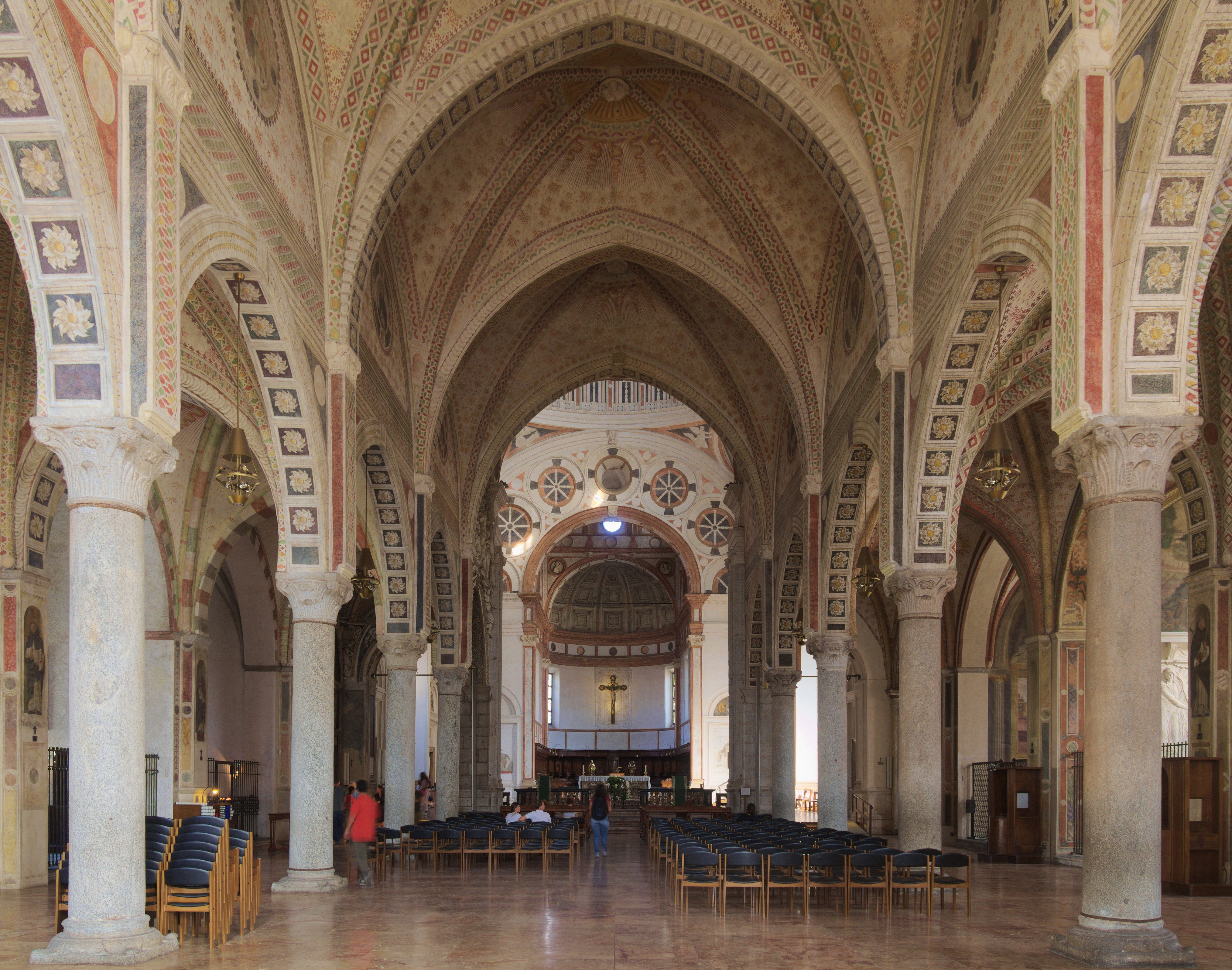 santa maria delle grazie inside