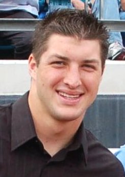 Tebow in 2007