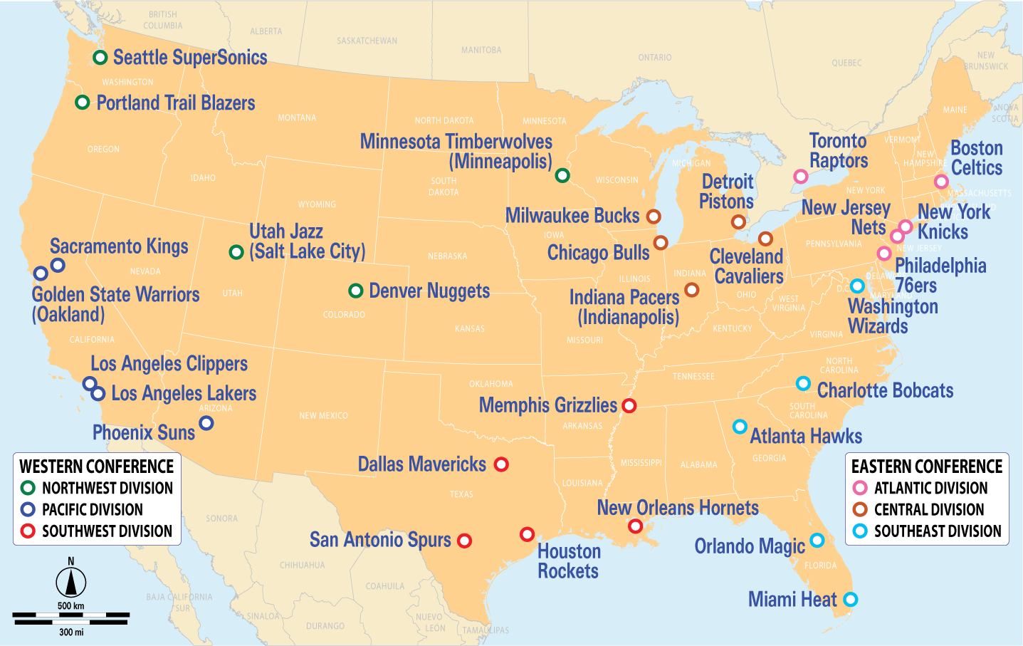 Datei:USA - NBA-Conferences und Divisions 2008 (als Image ...