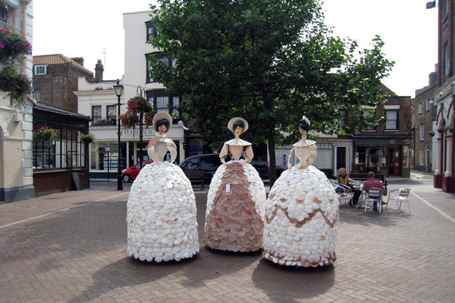 'Shell Ladies of Margate', Duke Street, Margate, Kent - geograph.org.uk - 928733