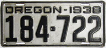 File:1938 Oregon license plate.jpg