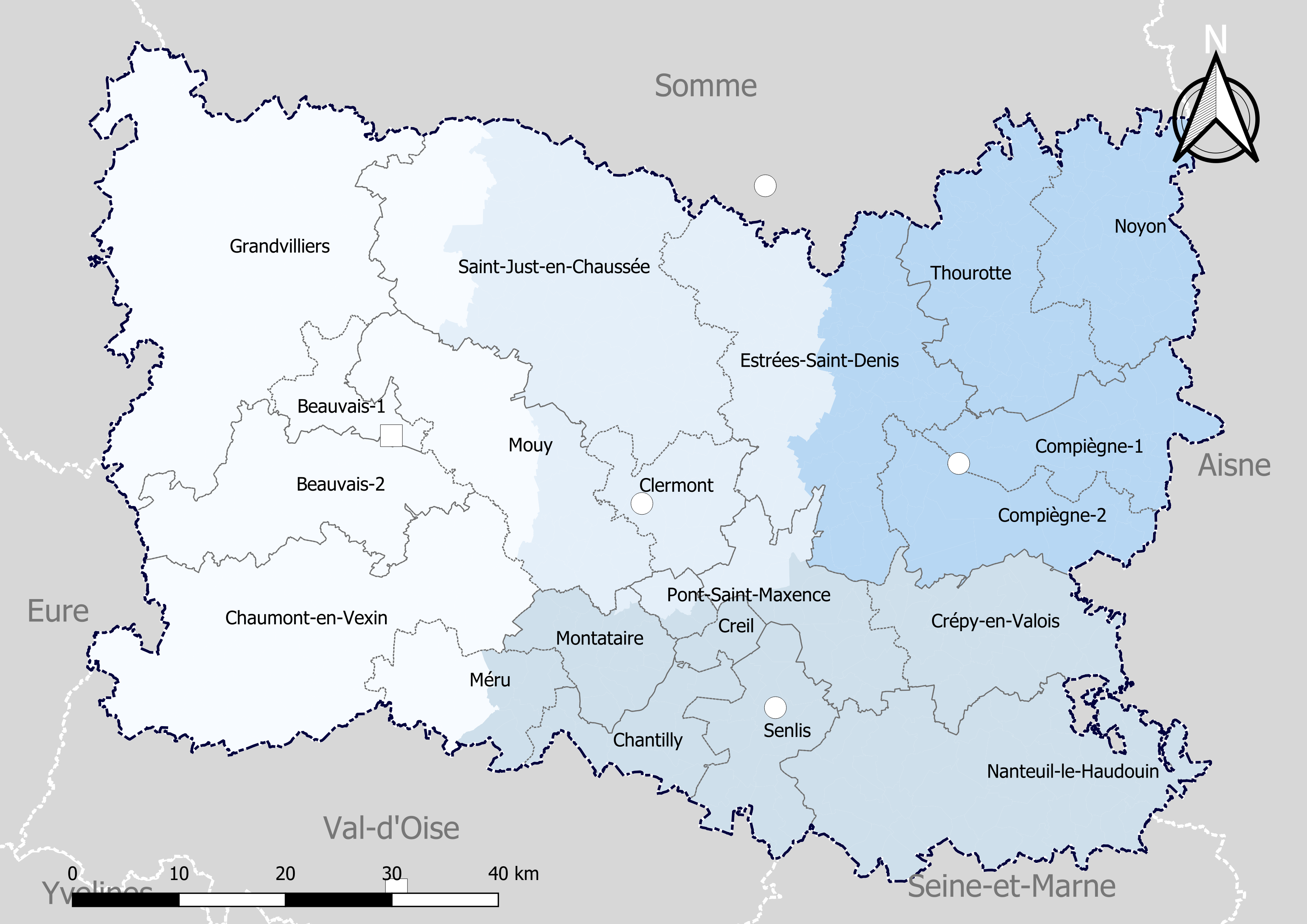 Liste Des Cantons De L Oise Wikipedia