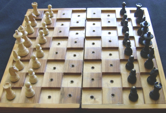 Blind chess game against Pawel - Picture of WOMAI Cracow - Into