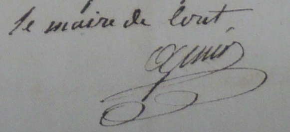 File:Céret - Signature du maire Pierre Génis (9 juin 1815).jpg