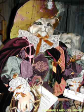 Chat horloger Assemblage de Janie Langlois (1999-Bergdorf Goodman - USA)