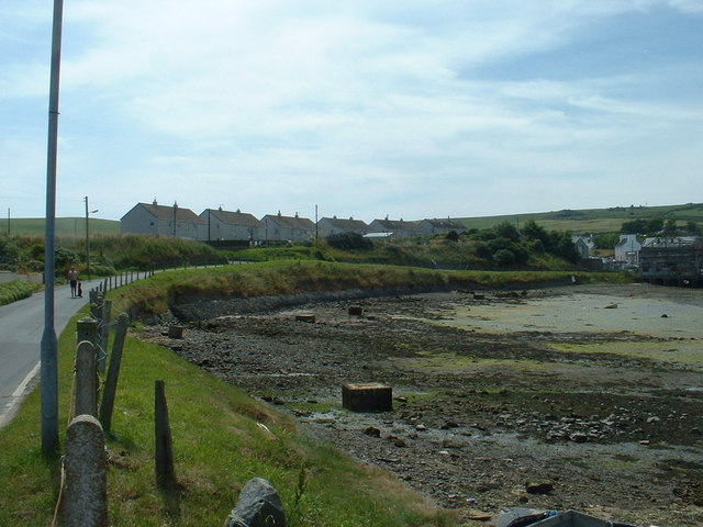 File:Council houses at Drummore - geograph.org.uk - 215743.jpg