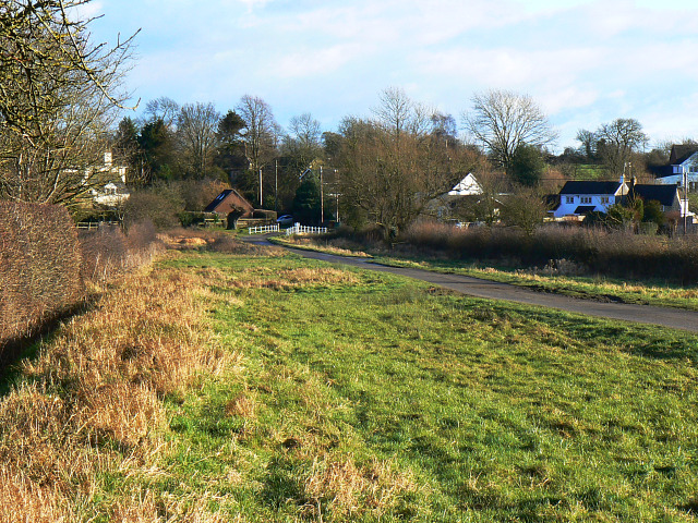 File:East along Stoke Common Lane, Purton Stoke - geograph.org.uk - 1635380.jpg