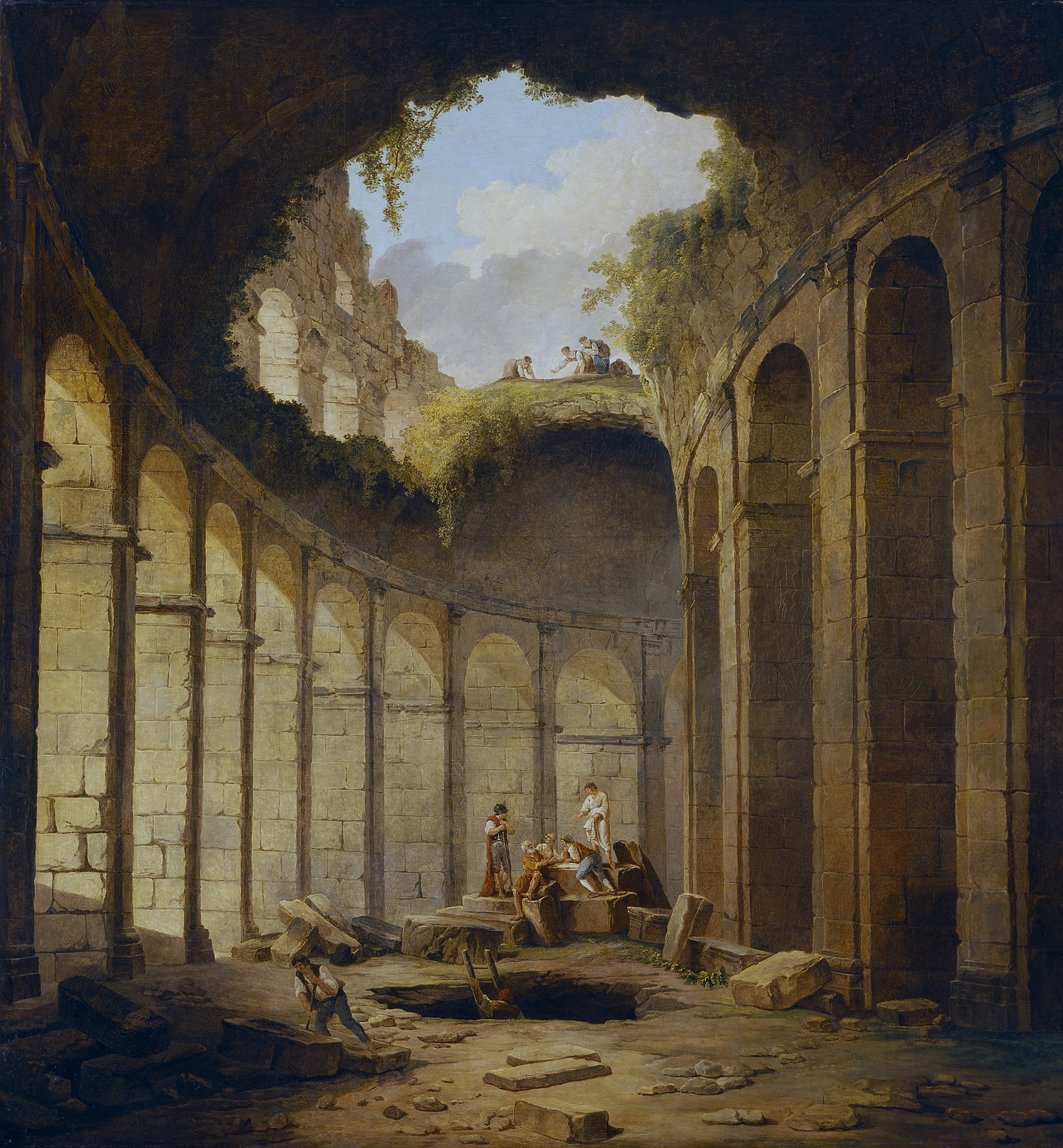 File:El Coliseo de Roma (Hubert Robert).jpg - Wikipedia