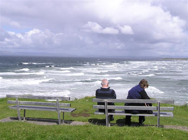 Looking at the breakers, Bundoran - geograph.org.uk - 1422198