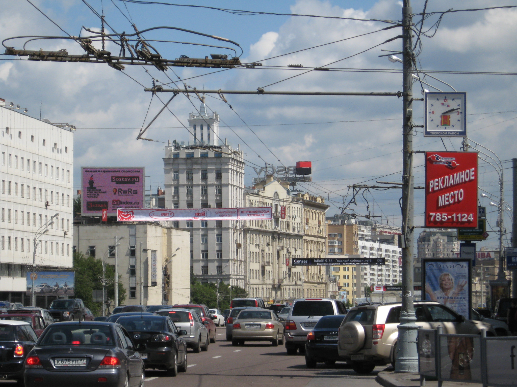 Цветной бульвар садовая самотечная