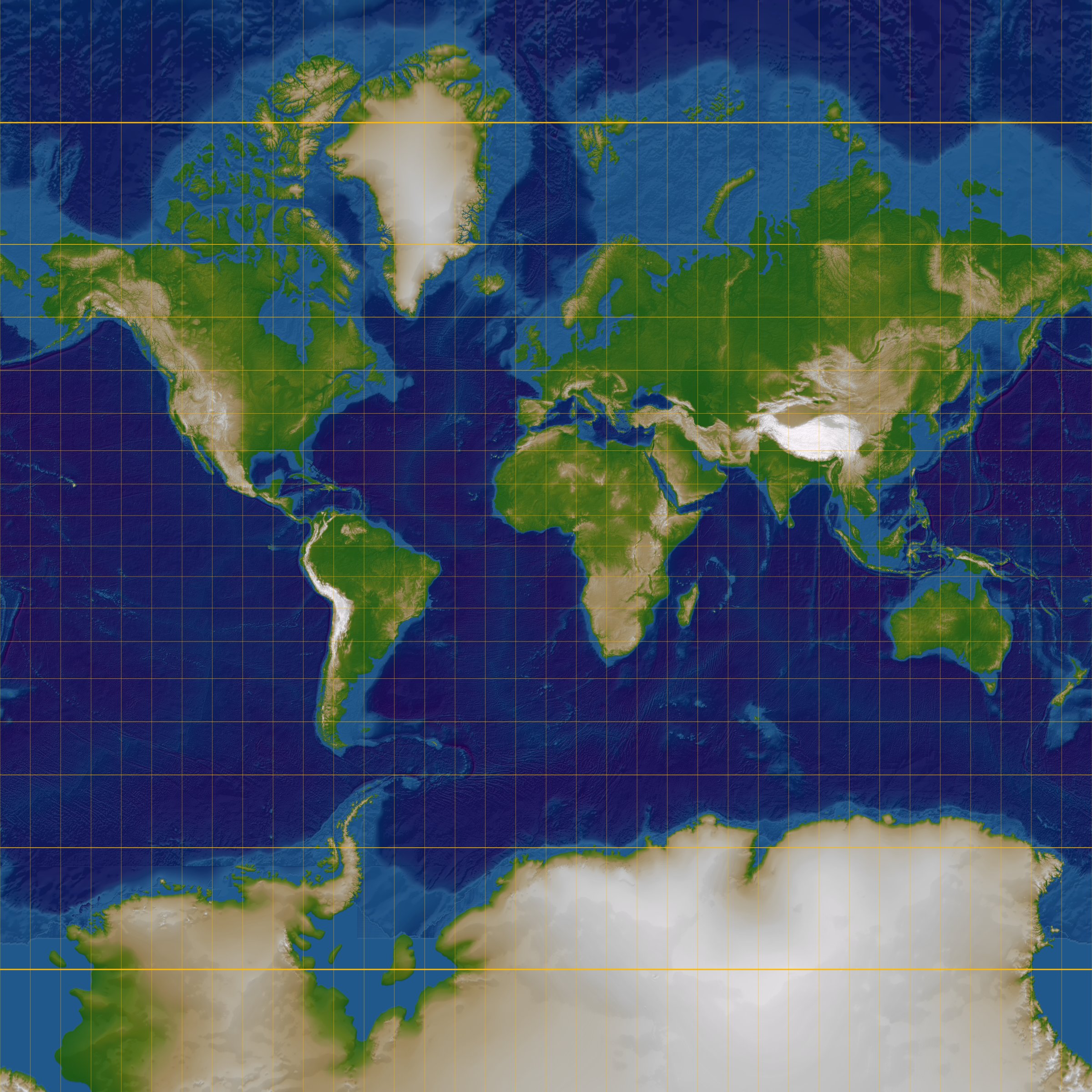 Mercator projection - Wikipedia