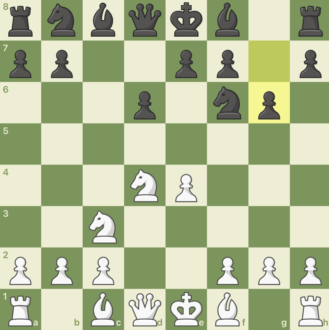 Sicilian defence, 2: Paulsen variation