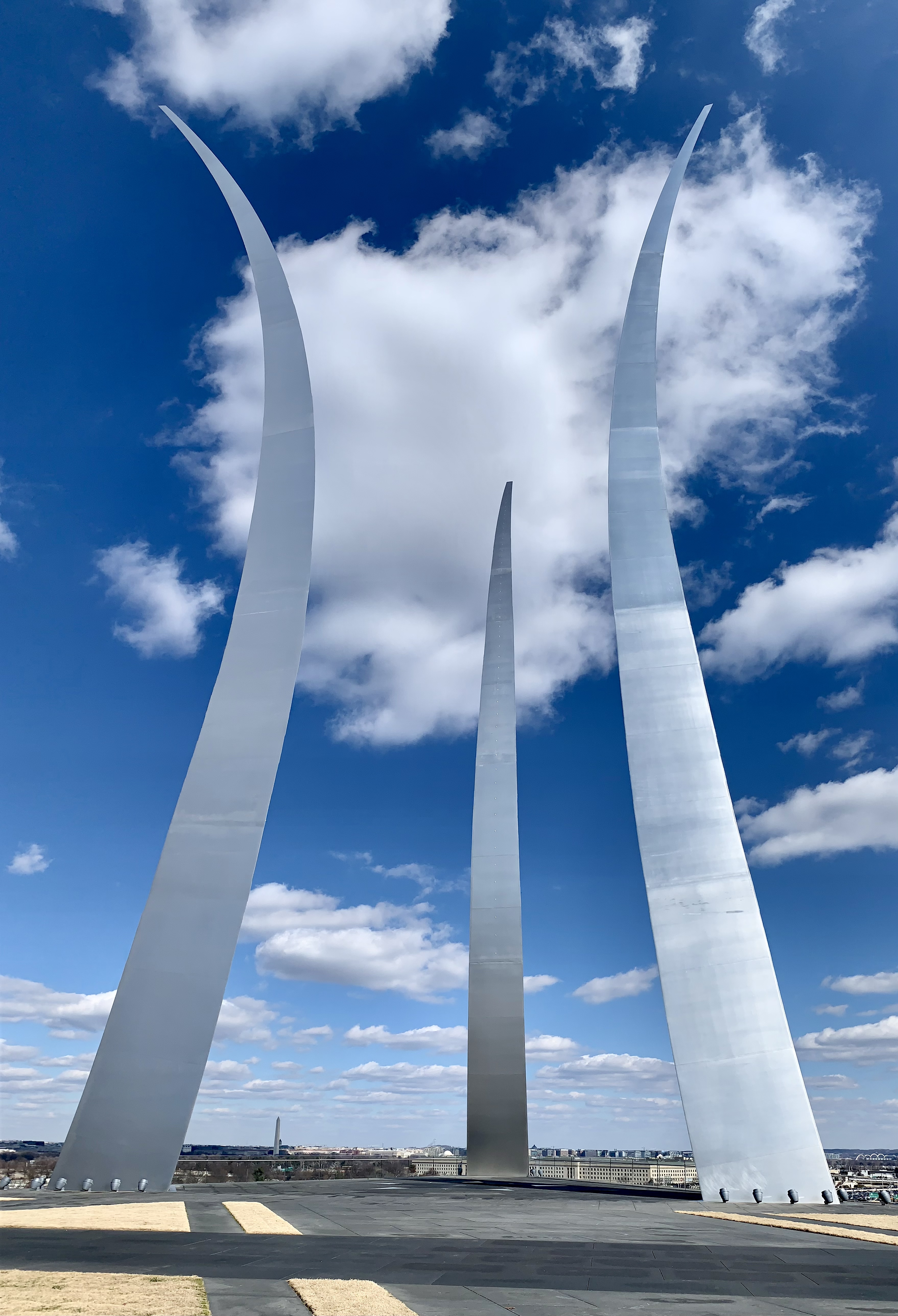 air force memorial wall